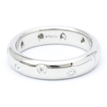 TIFFANY Dots Diamond Ring Platinum Fashion Diamond Band Ring Silver