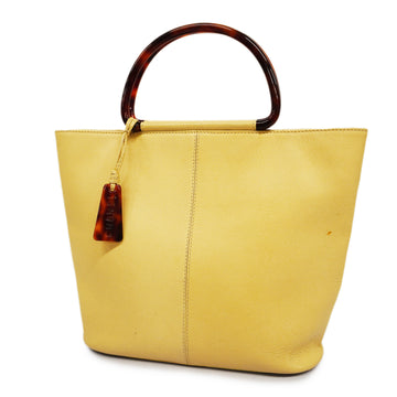 CHANELAuth  Women's Leather Handbag Beige