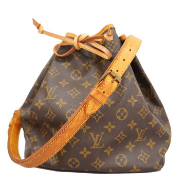 LOUIS VUITTONAuth  Monogram Petit Noe M42226 Women's Shoulder Bag