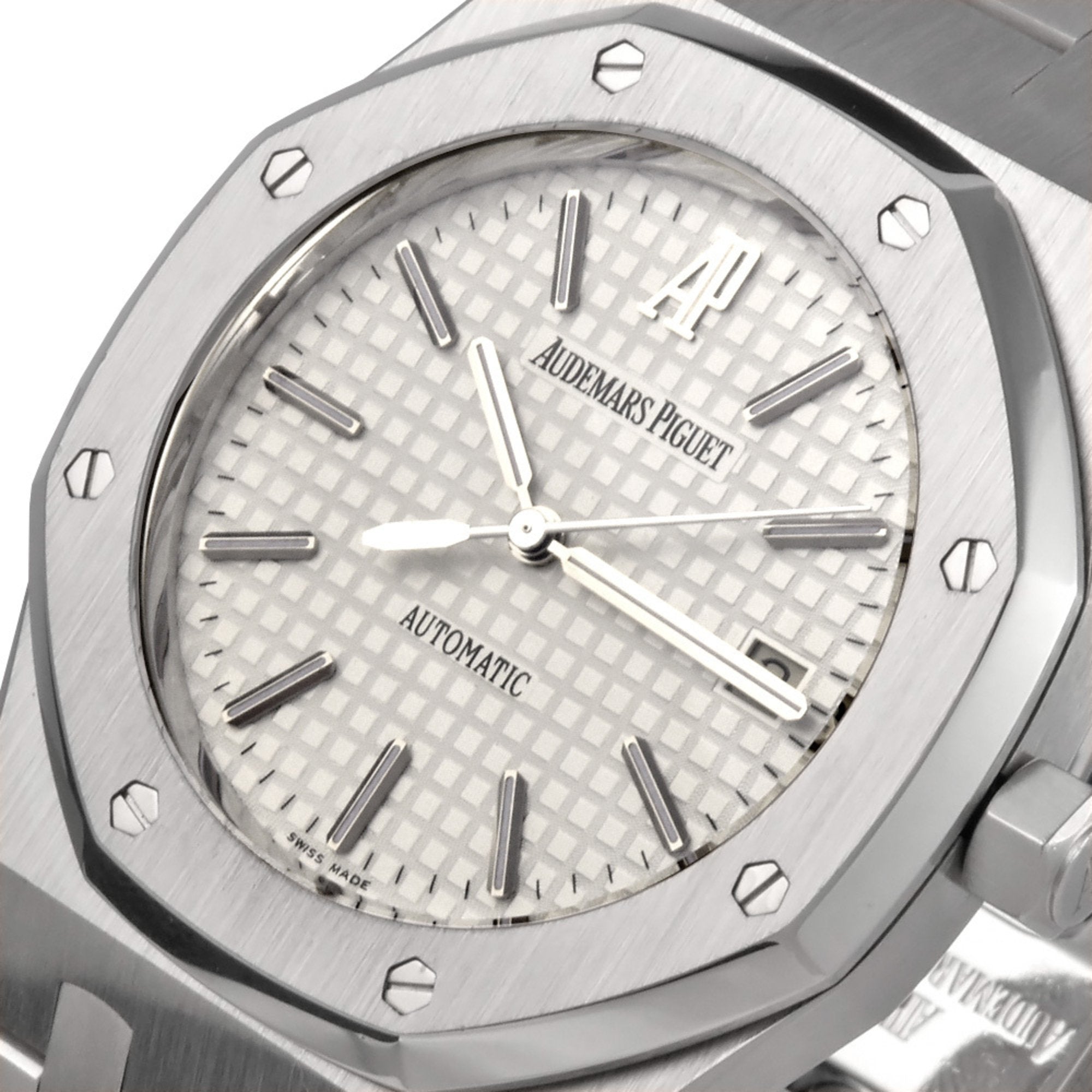 AUDEMARS PIGUET Royal Oak Automatic 39mm SS Men s Watch Silver Dial 15