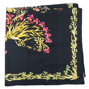 HERMES Carre 90 H d Origny Flowering Horse Scarf Muffler Silk Women's