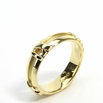 TIFFANY Ring Numeric Atlas Approx. 8.5 750 K18YG 4.3g Yellow Gold Women's ＆Co. jewelry ring