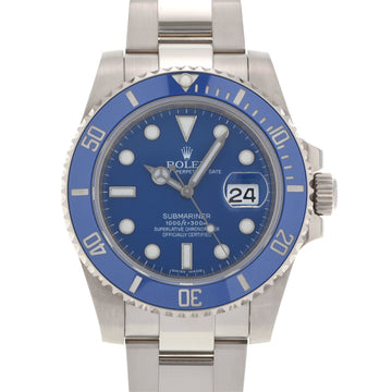 ROLEX Submariner 116619LB men's WG watch automatic winding blue dial