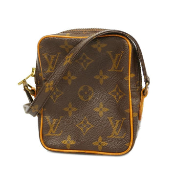 LOUIS VUITTON Shoulder Bag Monogram Mini Danube M45268 Brown Ladies