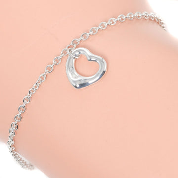 TIFFANY Open Heart Current Model 11mm Silver 925 Women's Bracelet