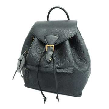 LOUIS VUITTONAuth  Monogram Empreinte Monsuri PM M45205 Women's Backpack Noir