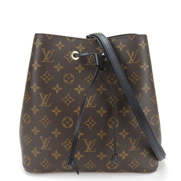 LOUIS VUITTON Shoulder Bag Neonoe M44020 Monogram Noir Black Women's LV  bag monogram black