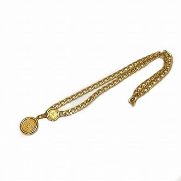 CHANEL Chain Belt Coin Motif Brand Accessories Women's