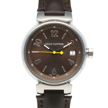 LOUIS VUITTON Tambour watch stainless steel Q1311 quartz unisex