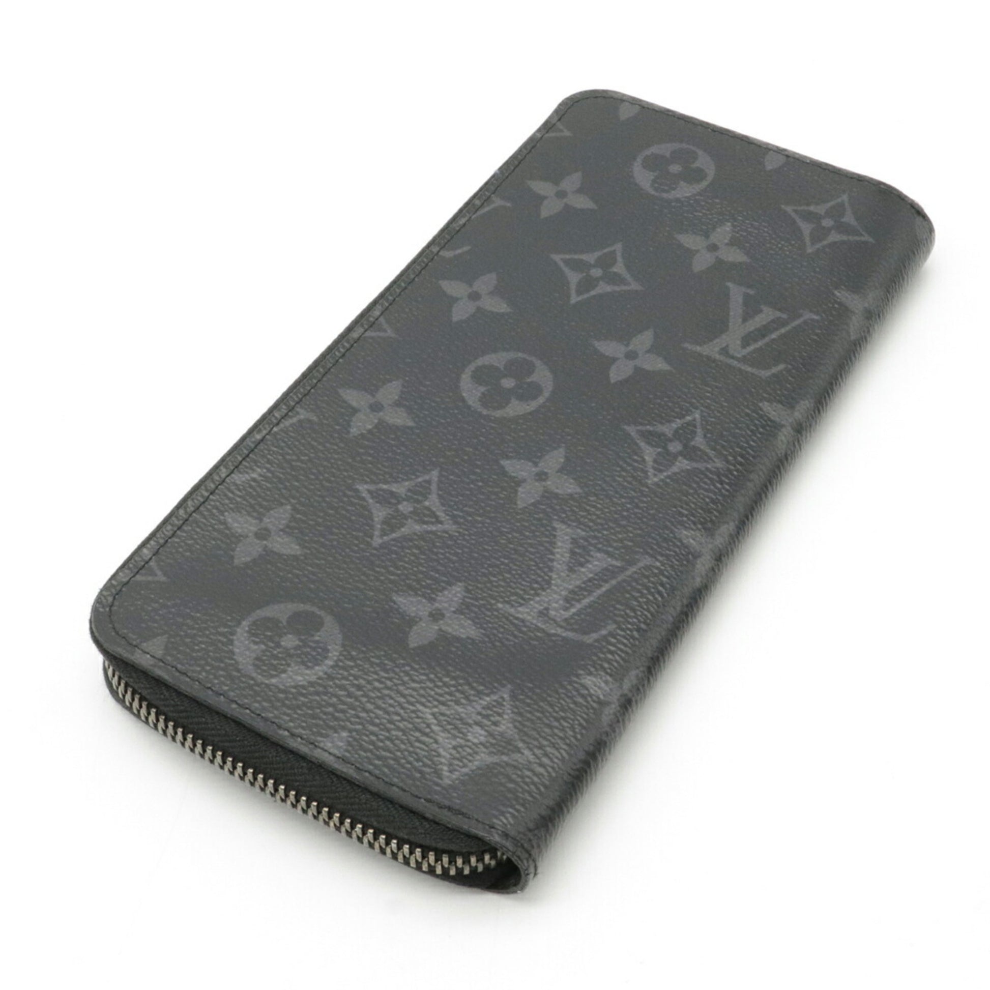 Vuitton Monogram Eclipse Zippy Wallet Vertical M62295 Black Round Zip -  Allu USA