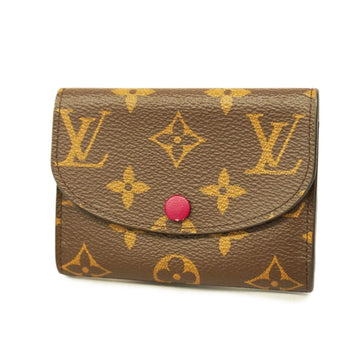 LOUIS VUITTON Wallet/Coin Case Monogram Portomone Rosali M41939 Fuchsia Ladies