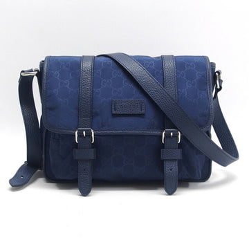 GUCCI GG Nylon Bag Navy 510335