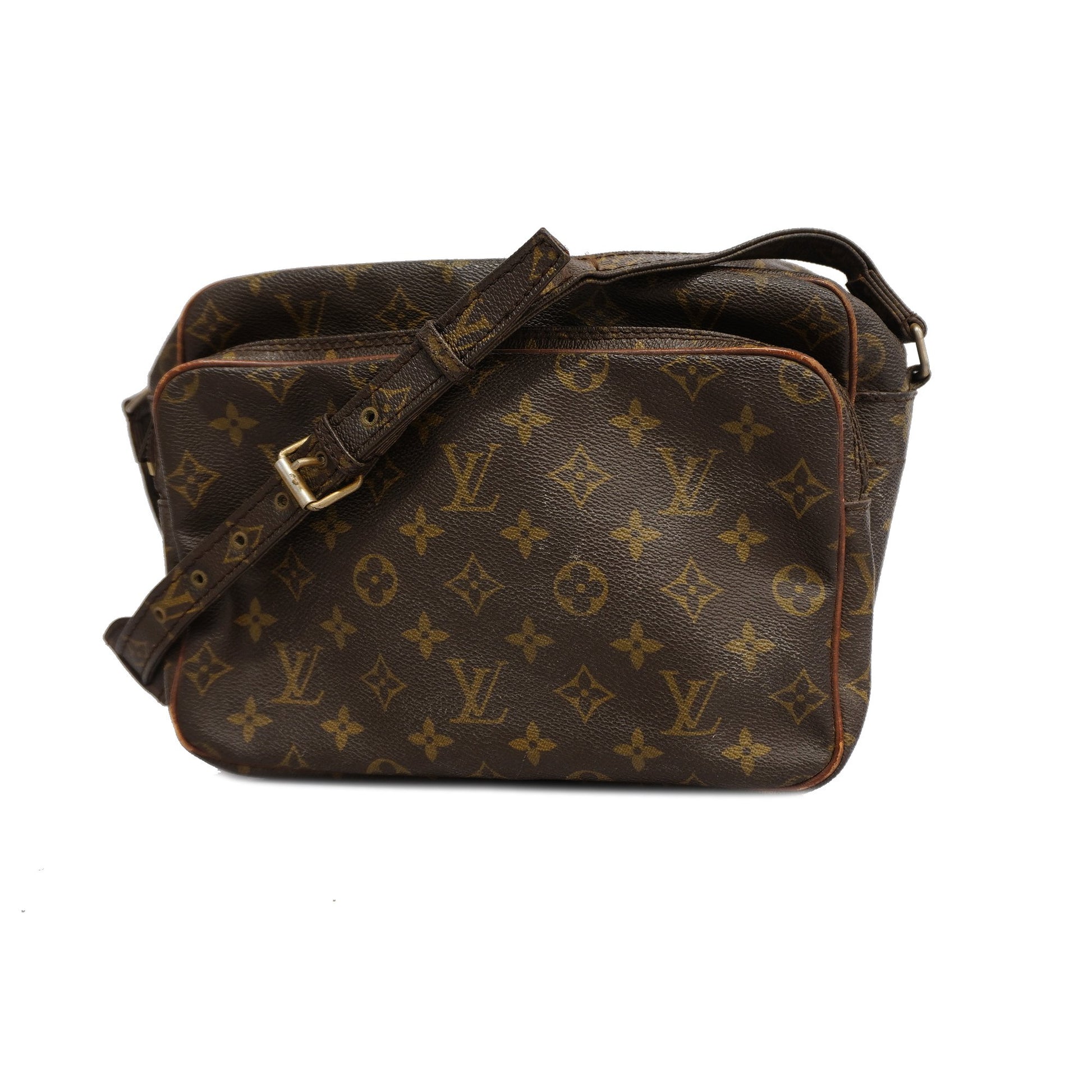 LOUIS VUITTON Monogram Nile Shoulder Bag M45244 LV Auth 32479 Cloth  ref.699210 - Joli Closet