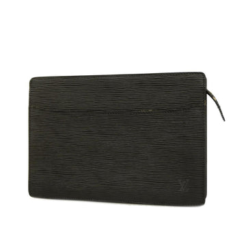 LOUIS VUITTON Clutch Bag Epi Pochette Homme M52522 Noir Men's