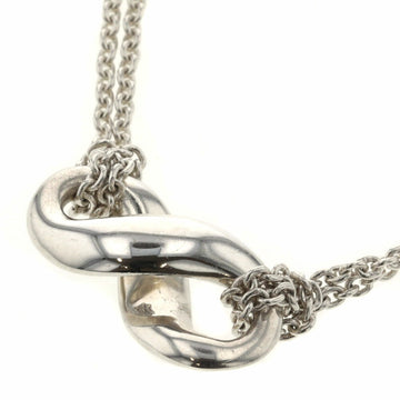 TIFFANY necklace infinity double chain silver 925 ladies &Co.