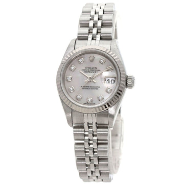 ROLEX 79174NG Datejust Watch Stainless Steel SS K18WG Women's