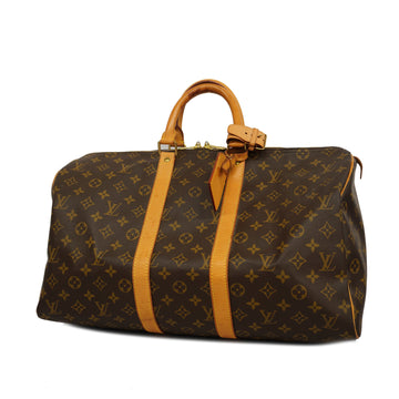 LOUIS VUITTONAuth  Monogram Keepol 45 M41428 Women's Boston Bag