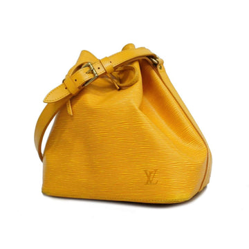 LOUIS VUITTON Shoulder Bag Epi Petit Noe M44109 Jaune Ladies