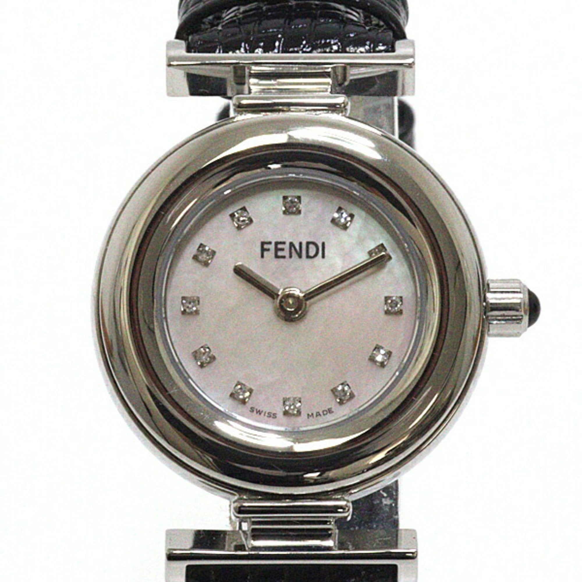 Fendi watch with outlet diamonds