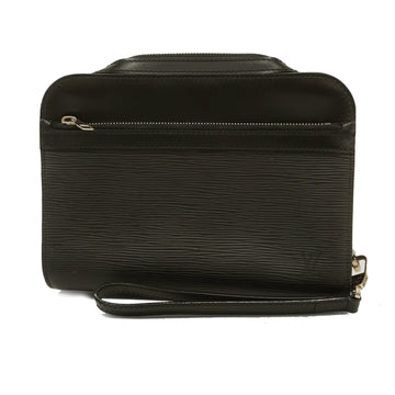 LOUIS VUITTONAuth  Epi Osh M59362 Men's Clutch Bag Noir