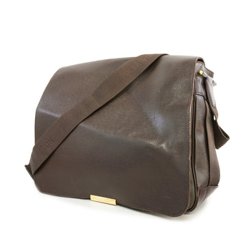 Louis Vuitton Shoulder Bag Taiga Victor M30146 Acajou