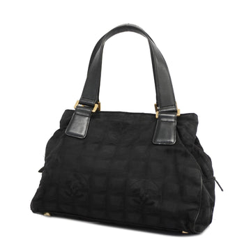 CHANELAuth  New Travel Line Handbag Women's Nylon Black