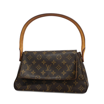 LOUIS VUITTONAuth  Monogram Mini Looping M51147 Women's Shoulder Bag