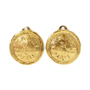 Chanel 31 Cambon Gold Earrings 0039 CHANEL Ladies