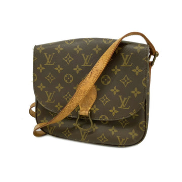 LOUIS VUITTON Shoulder Bag Monogram Saint Cloud M51242 Brown Ladies