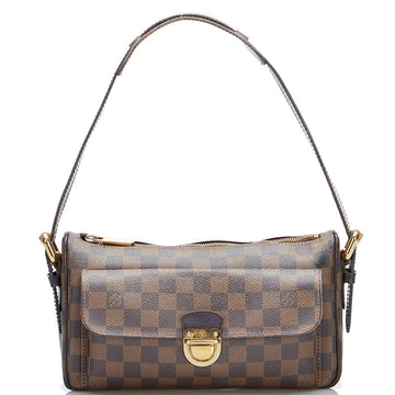 Louis Vuitton Damier Ravello GM One Shoulder Bag Handbag N60006 Ebene Brown PVC Leather Women's LOUIS VUITTON