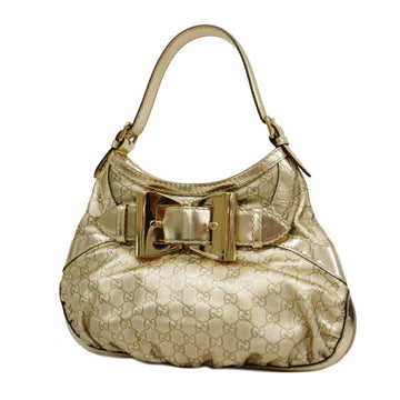 GUCCI Shoulder Bag sima 189885 Leather Gold Hardware Women's