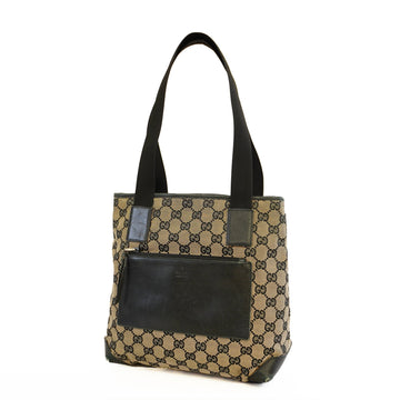 Gucci GG Canvas 019 0402 Women's Handbag,Tote Bag Beige,Black