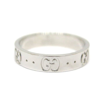 GUCCI K18WG Icon Ring No. 10.5 Women's ry