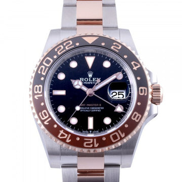 ROLEX GMT master 126711CHNR black dial watch men's