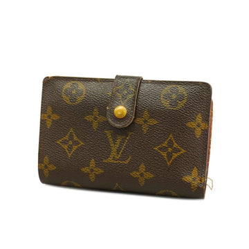 LOUIS VUITTON Wallet Monogram Portomone Vie Viennois M61663 Brown Ladies