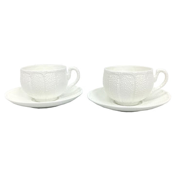 TIFFANY & Co.  Cup Saucer 2 Customer Set for Coffee Tea Made in England
