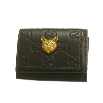 GUCCIAuth ssima Tri-fold Wallet 548065 Women's Leather Wallet [tri-fold]