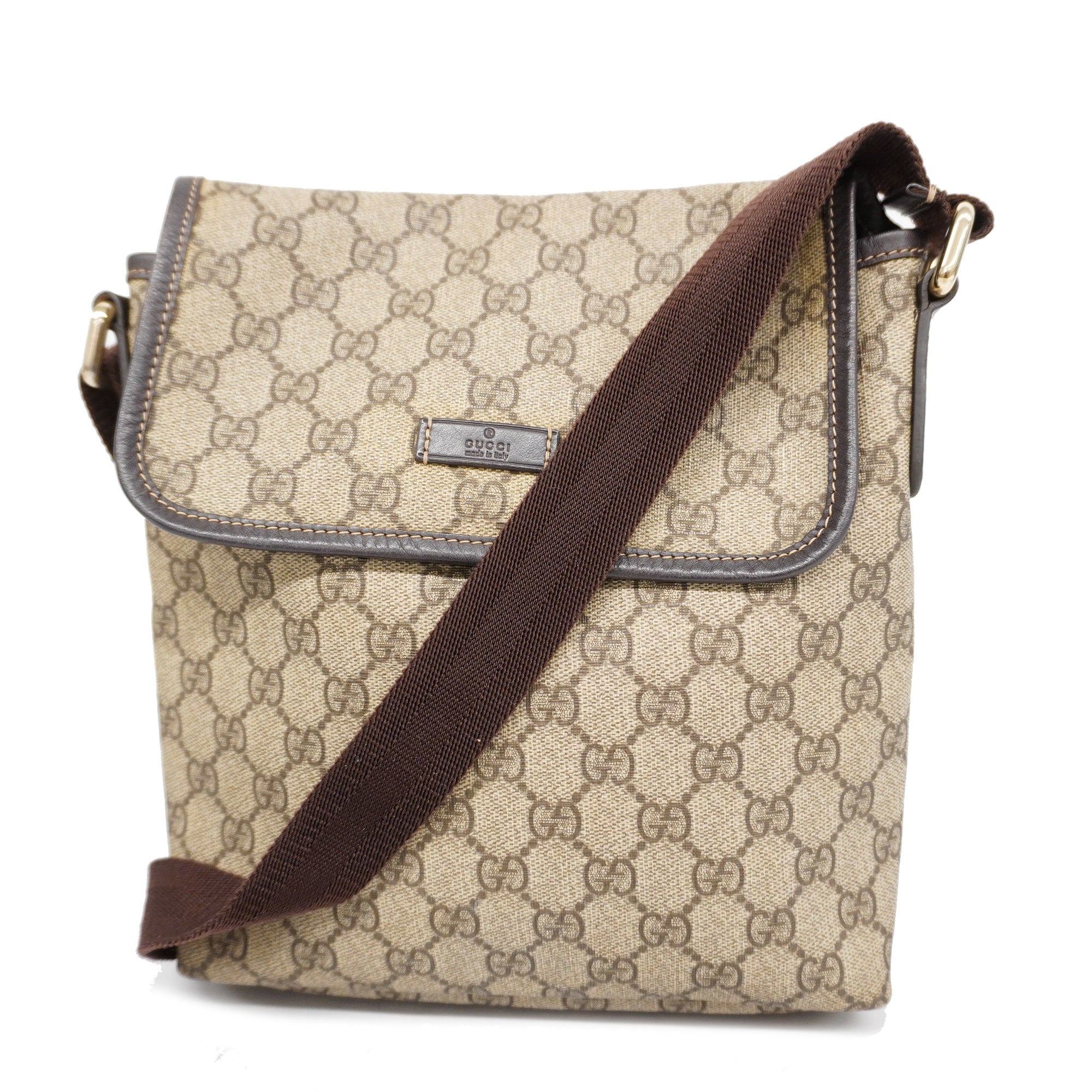 GUCCIAuth Shoulder Bag 223666 Women's GG Supreme,Leather