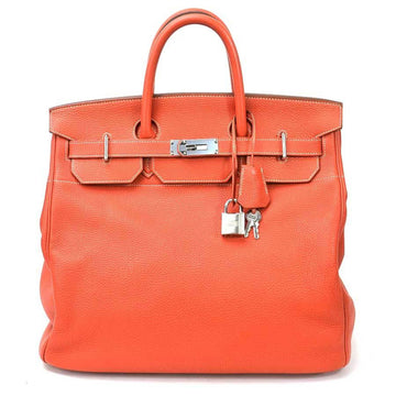 HERMES Handbag Boston Bag Haute Croix 40 Sanguine Togo  Ladies Premium Feature