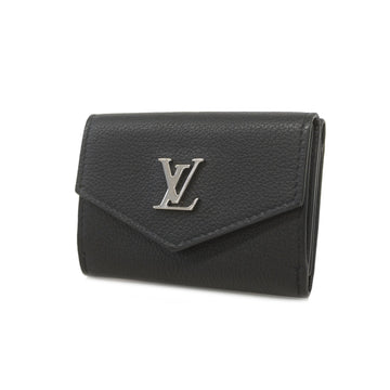 Louis Vuitton Portofeuil Rock Mini M63921 Women's Wallet (tri-fold) Noir