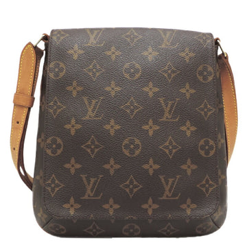 LOUIS VUITTON Musette Salsa Short Women's Shoulder Bag M51258 Monogram Brown