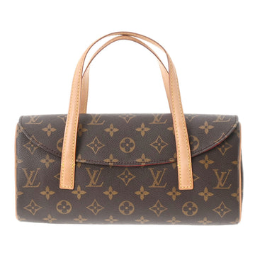 LOUIS VUITTON Monogram Sonatine Brown M51902 Women's Canvas Handbag