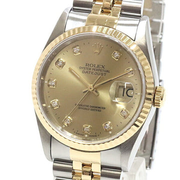 Rolex Datejust Automatic Stainless Steel Men's Watch Men's Watch Datejust