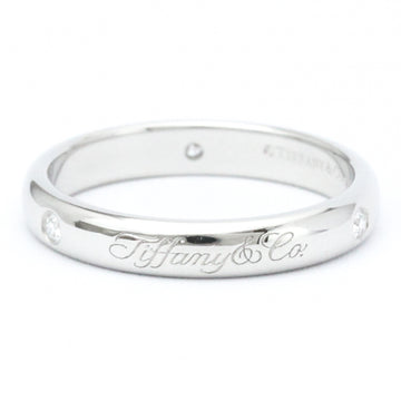 TIFFANY Notes 3PD Ring Platinum Fashion Diamond Band Ring Silver