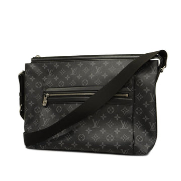 LOUIS VUITTON Shoulder Bag Damier Graphite Odyssey Messenger PM M44223 Black Men's