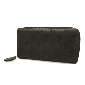 LOUIS VUITTONAuth  Mahina Zippy Wallet M61867 Women's Long Wallet Noir