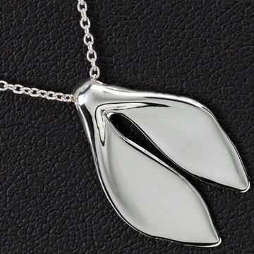 TIFFANY Leaf Finn Silver 925 Women's Necklace