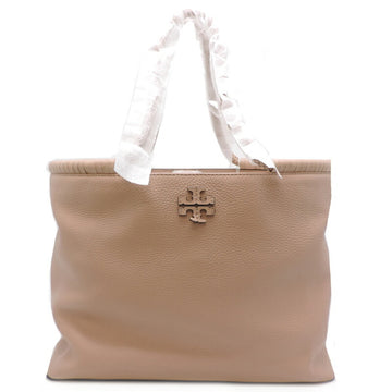 TORY BURCH Taylor Tote Women's Bag 55451 Leather Pink Beige