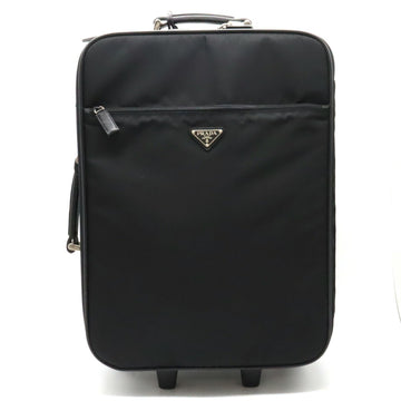 PRADA carry case bag trolley travel nylon NERO black boutique purchased item V196