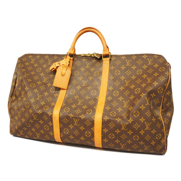 LOUIS VUITTONAuth  Monogram Keepol 60 M41422 Men,Women,Unisex Boston Bag